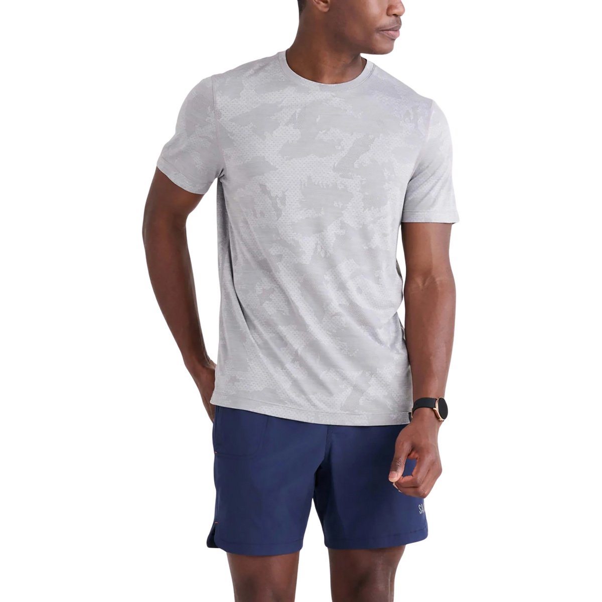Saxx Underwear Herren Gainmaker 2n1 7" Shorts (Größe L, blau)