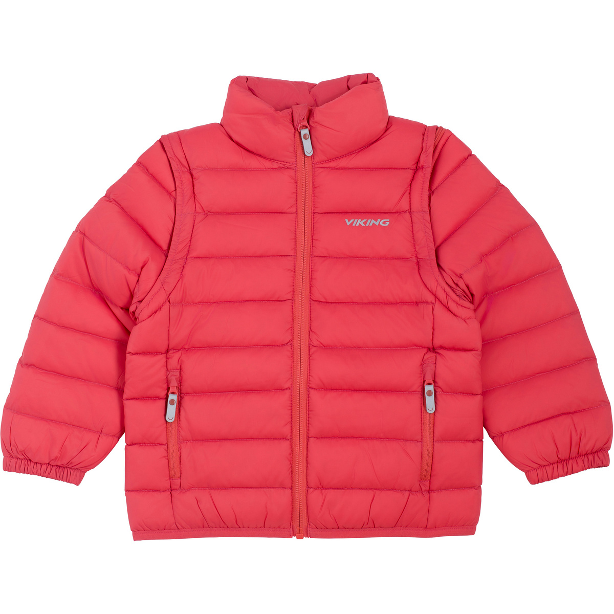 Viking Kinder Aery Light Down Jacke (Größe 128, pink)