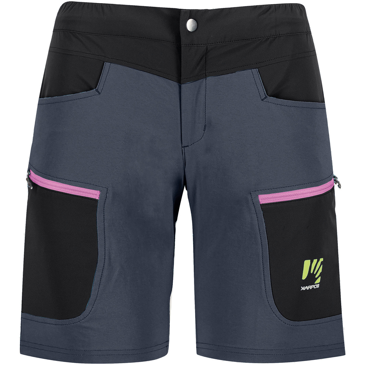 Karpos Donna Pantaloncini Lastia Bermuda (Taglia XXL, Blu)