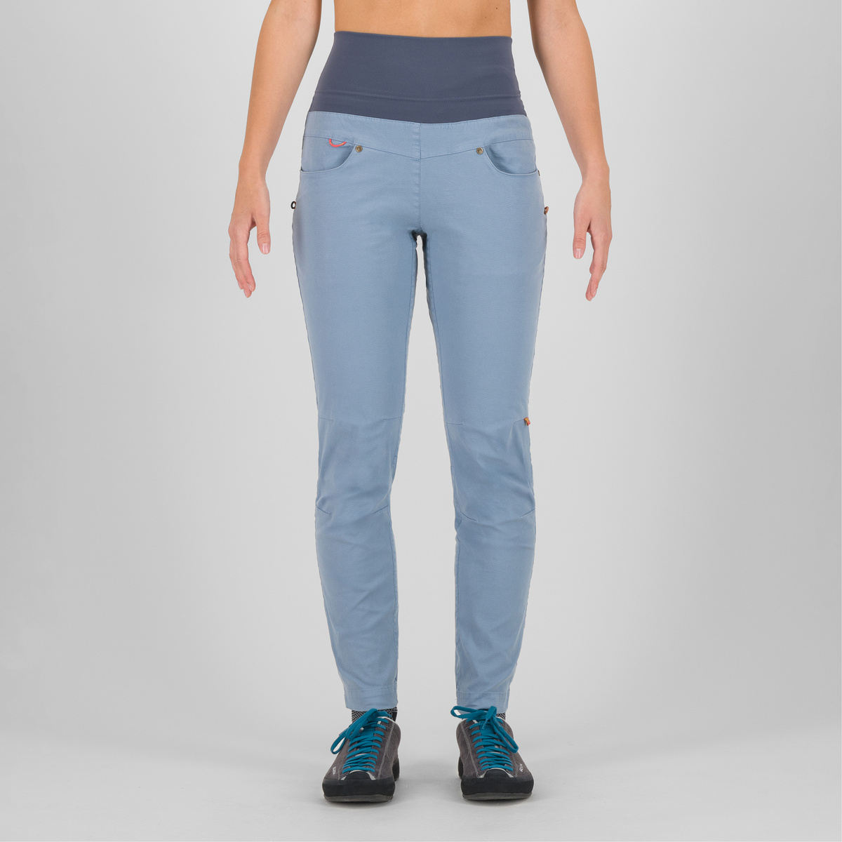 Karpos Femme Pantalon Pez (taille M, Bleu)