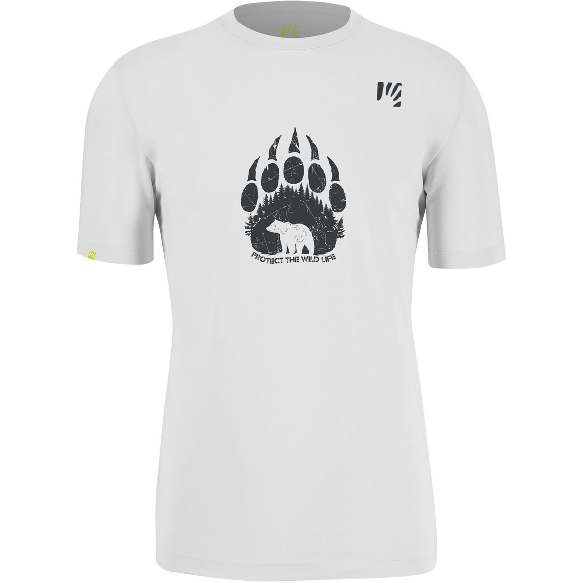 Karpos Herren Wild Animal T-Shirt (Größe L, weiss)