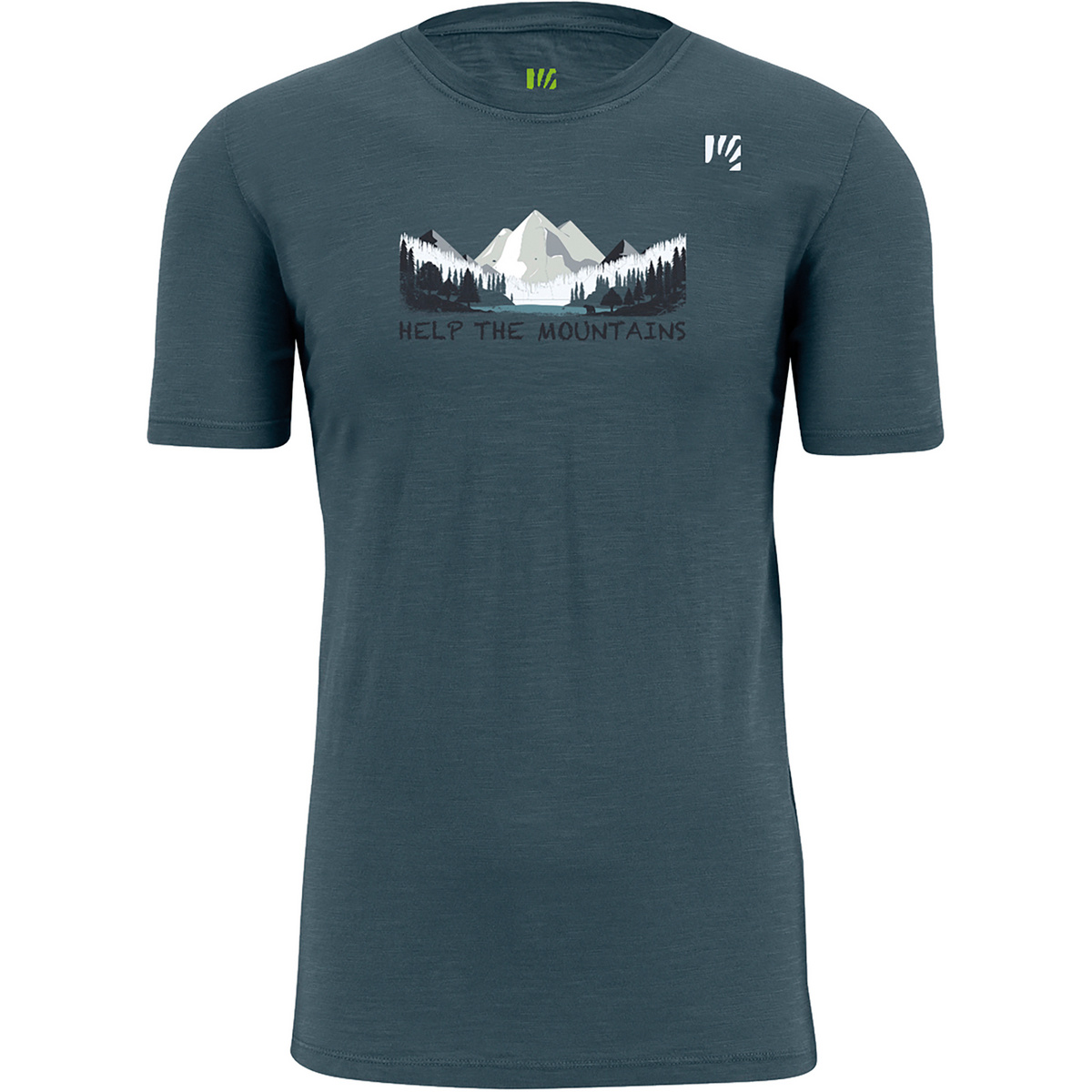 Karpos Herren Ambretta T-Shirt (Größe L, blau)