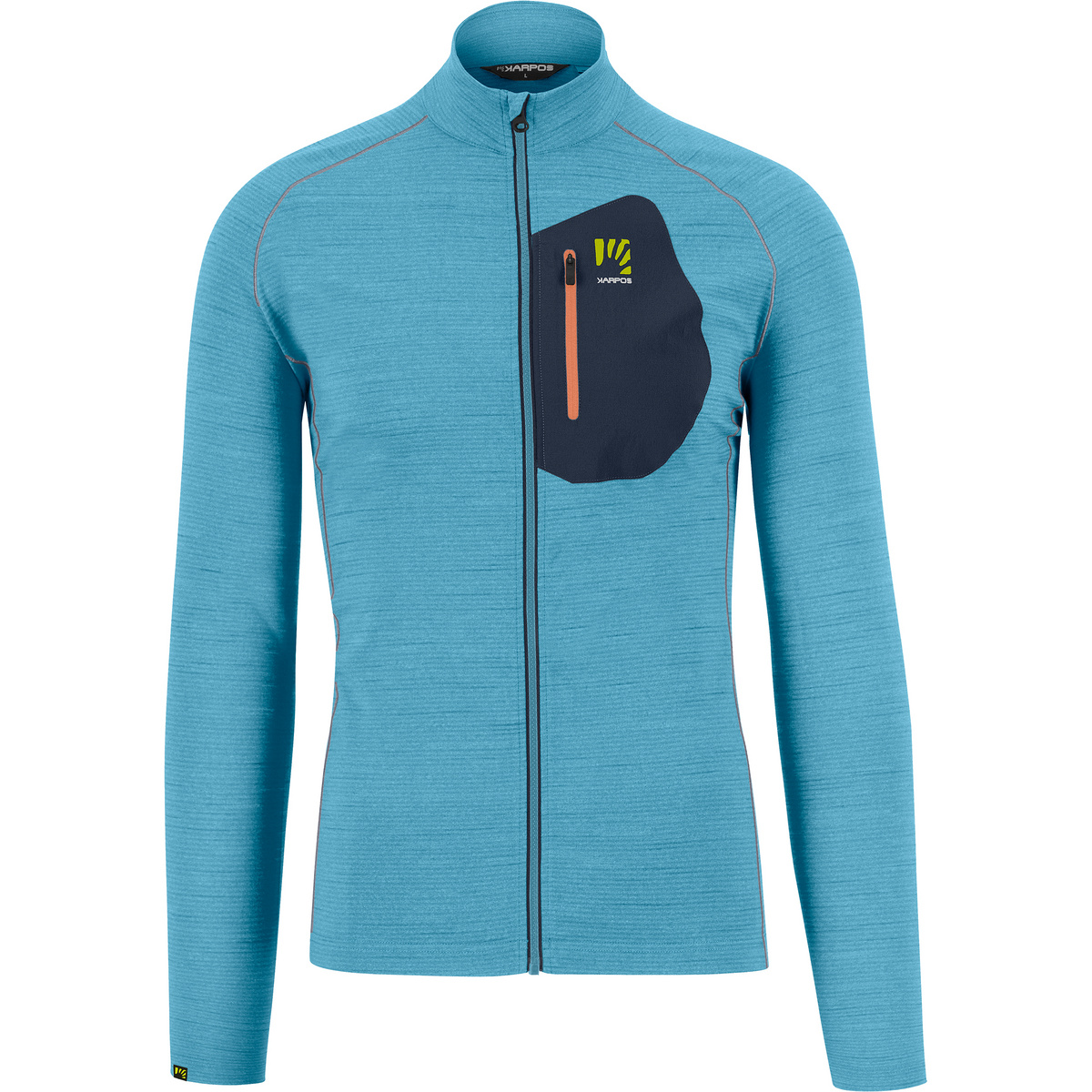 Karpos Homme Veste Pomedes Tech Fleece (taille XL, Bleu)
