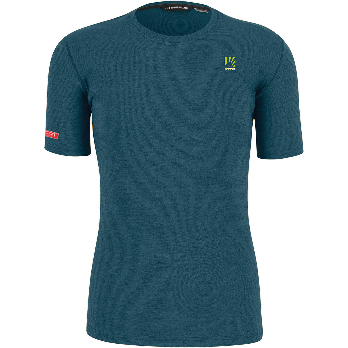Karpos Herren Piz De Mez T-Shirt (Größe XL, blau)