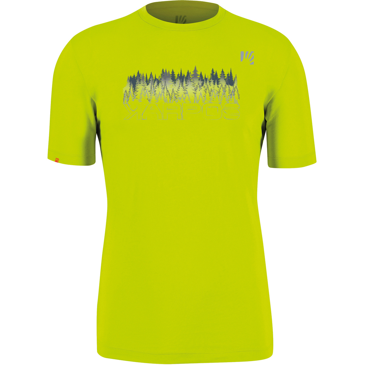 Karpos Uomo Maglietta Bosco (Taglia XXL, Giallo)