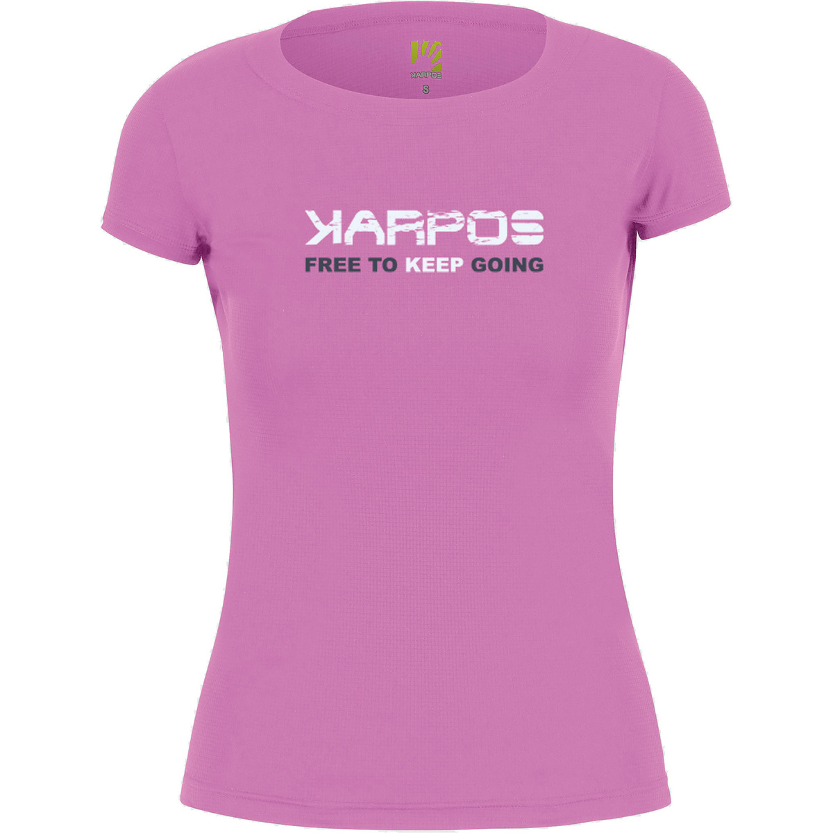 Karpos Donna Maglietta Val Federia Evo (Taglia XS, rosa)