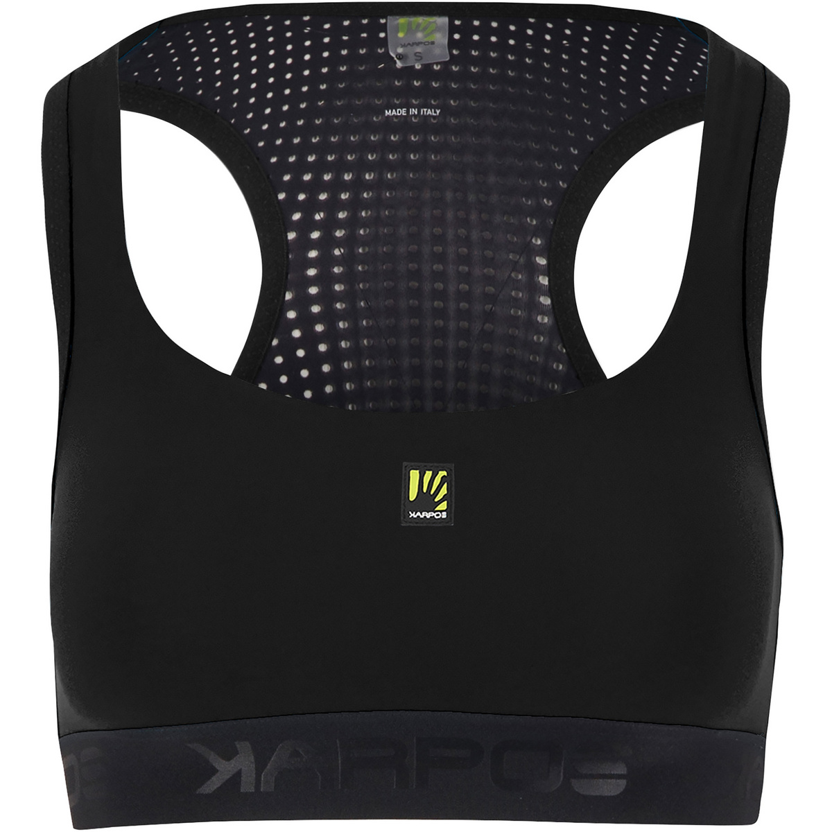 Karpos Damen Quick Evo Sport BH (Größe XS, schwarz)