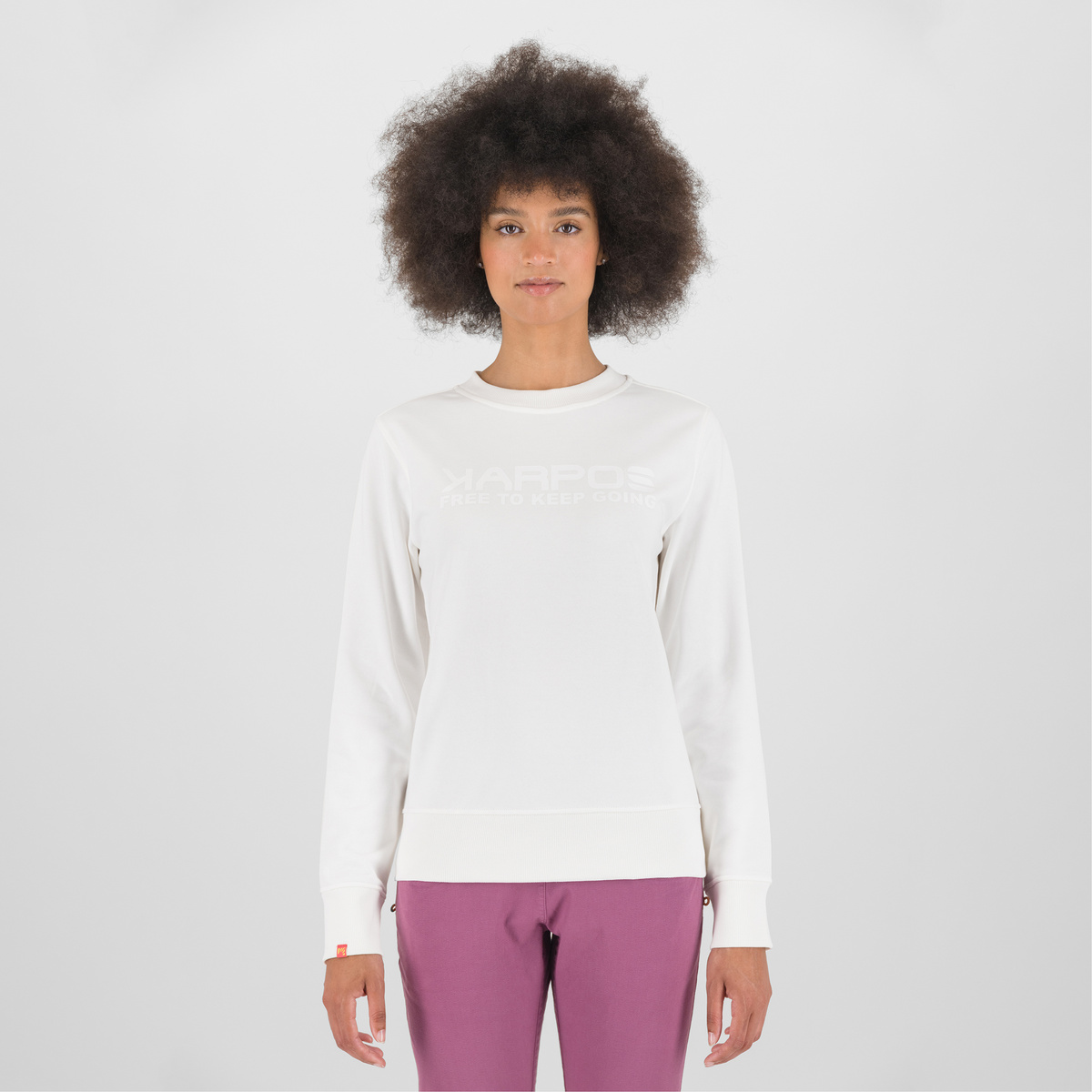 Karpos Donna Pullover Sparviero (Taglia S, Bianco)
