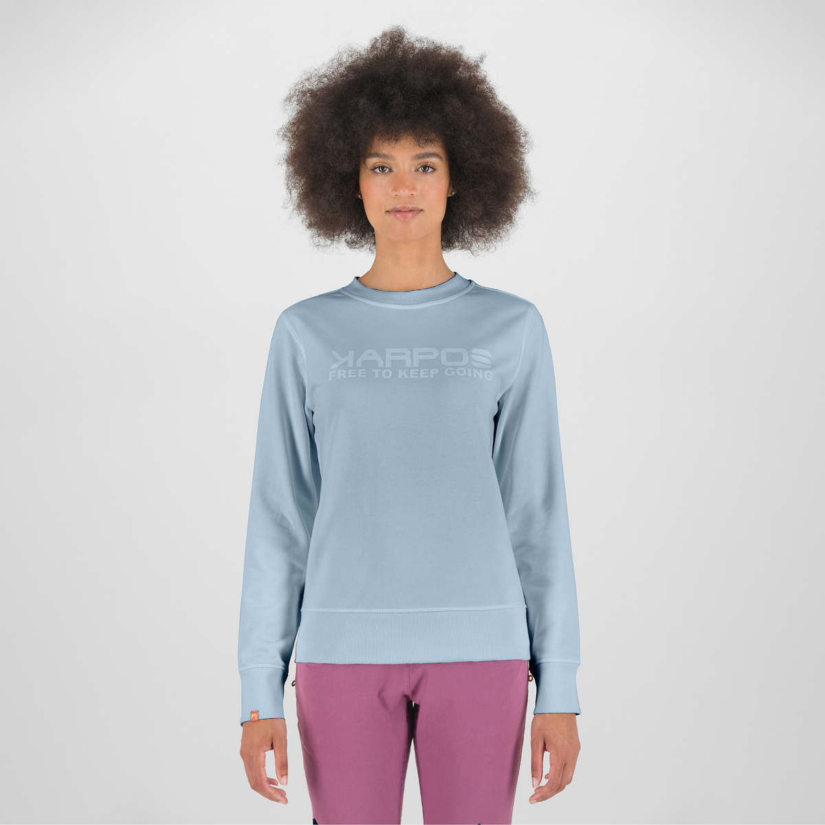 Karpos Donna Pullover Sparviero (Taglia XL, Blu)
