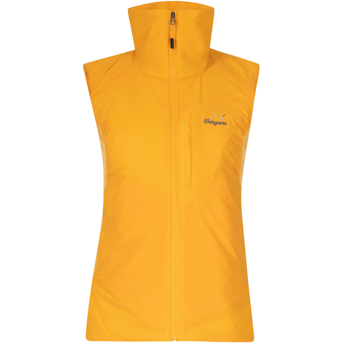 Bergans Damen Y MountainLine Light Insulated Air Weste (Größe L, gelb)