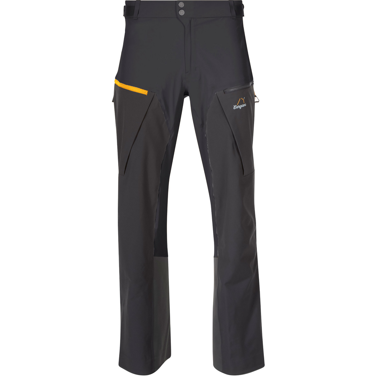Bergans Herren Y MountainLine Hybrid Softshell Hose (Größe 3XL, grau)