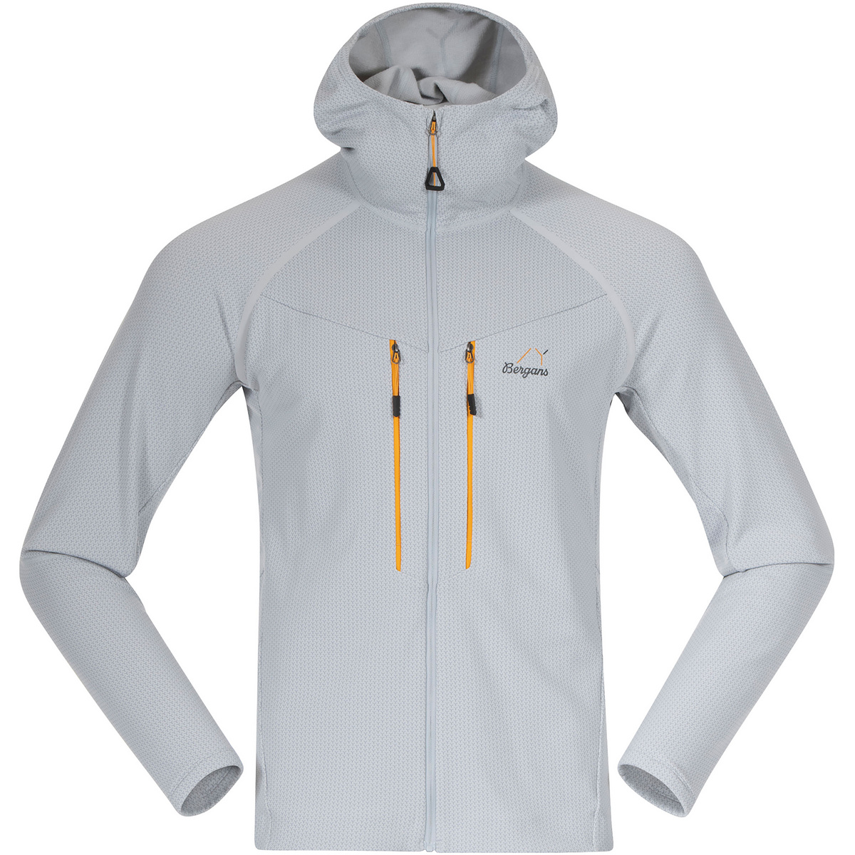 Bergans Herren Y MountainLine Wooltech Jacke (Größe XL, grau)
