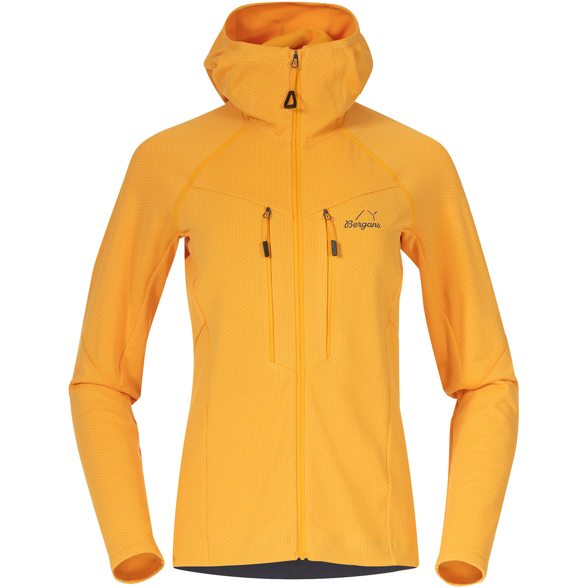 Bergans Damen Y MountainLine Wooltech Jacke (Größe XL, gelb)