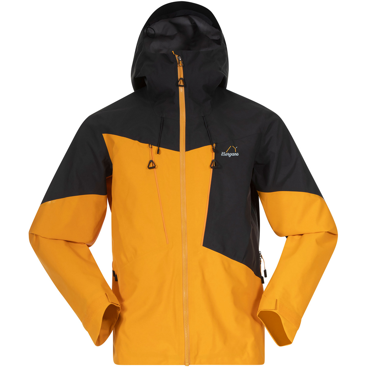 Bergans Herren Y MountainLine Bold 3L Shell Jacke (Größe XXL, gelb)