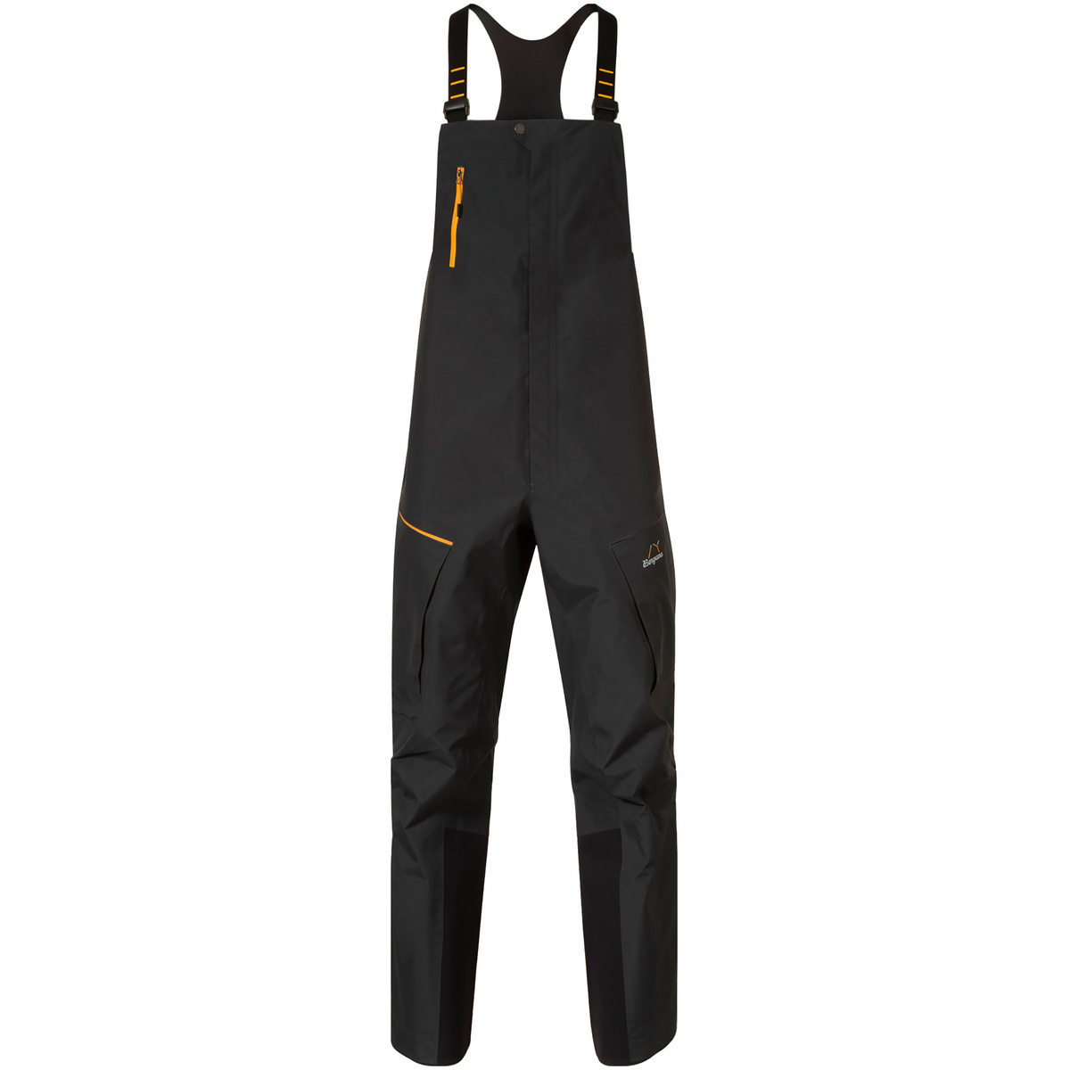 Bergans Uomo Salopette Y MountainLine Bold 3L Shell (Taglia M, Grigio)