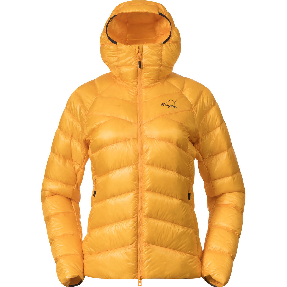 Bergans Femme Veste Y LightLine Weightless Down Hoodie (taille M, Jaune)