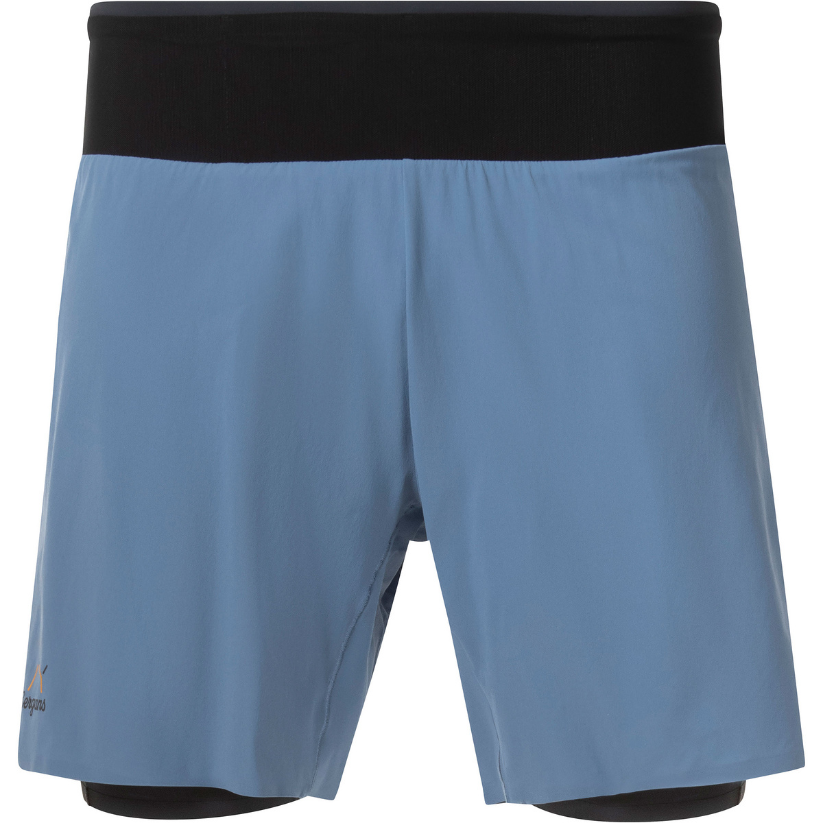 Bergans Uomo Pantaloncini Y LightLine Fast 7" (Taglia L, Blu)