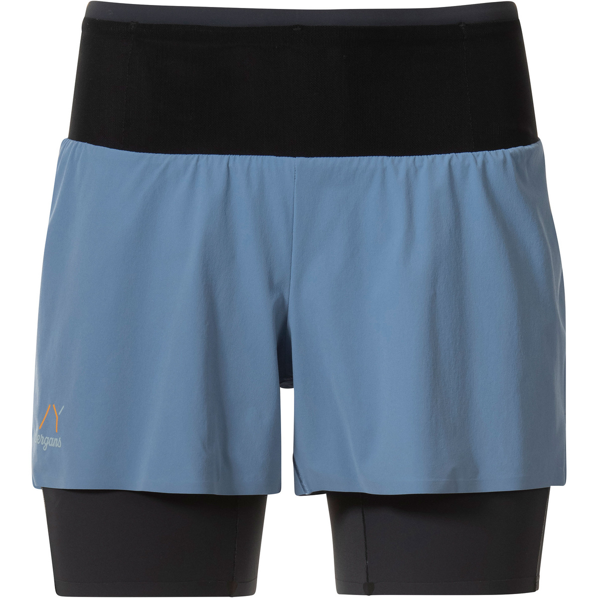 Bergans Femme Short Y LightLine Fast 5" (taille L, Bleu)
