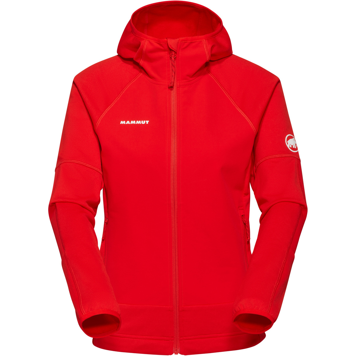 Image of Mammut Donna Giacca Massone ML Hoodie