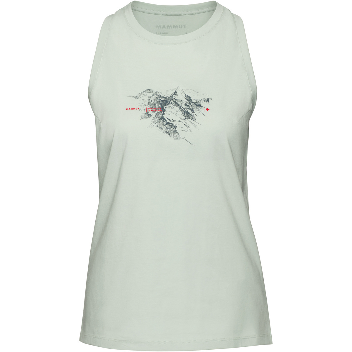 Mammut Donna Canotta Mammut Core Gradient (Taglia XS, Argento)