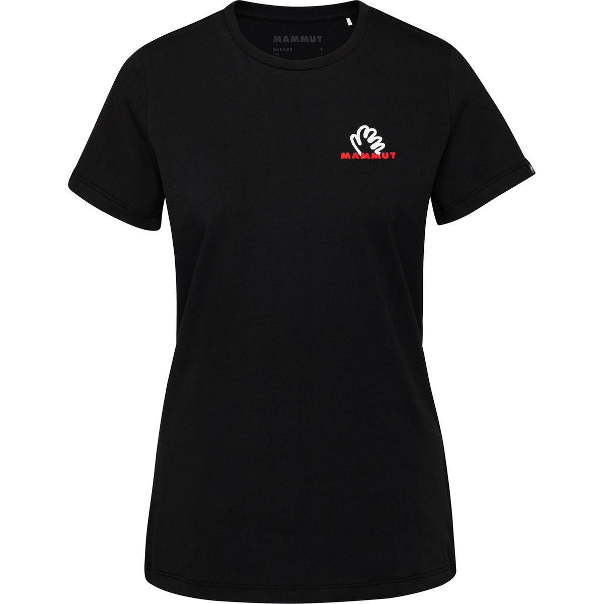 Mammut Damen Massone Hold T-Shirt (Größe M, schwarz)