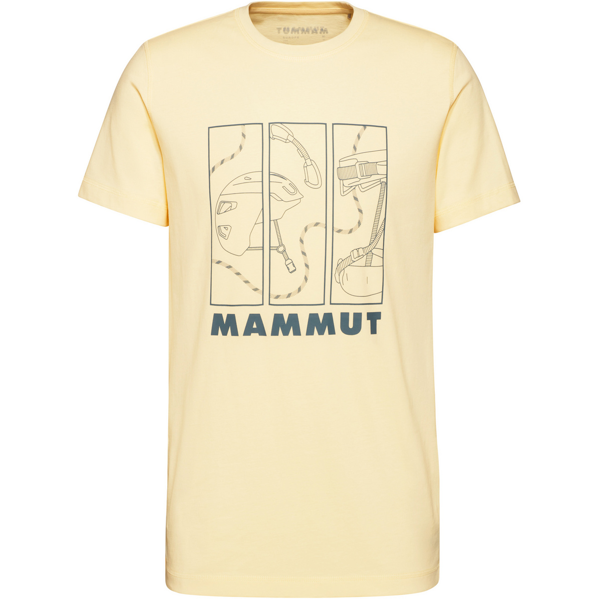 Mammut Herren Mammut Core Gear T-Shirt (Größe L, weiss)