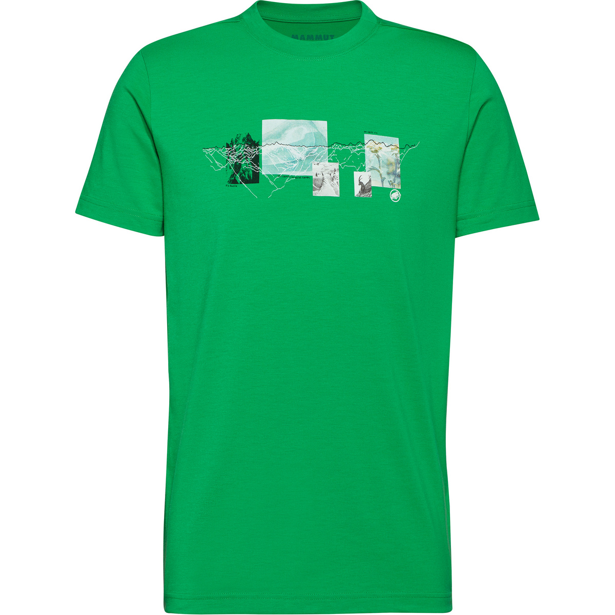Mammut Herren Mountain 3308m T-Shirt (Größe XL, gruen)