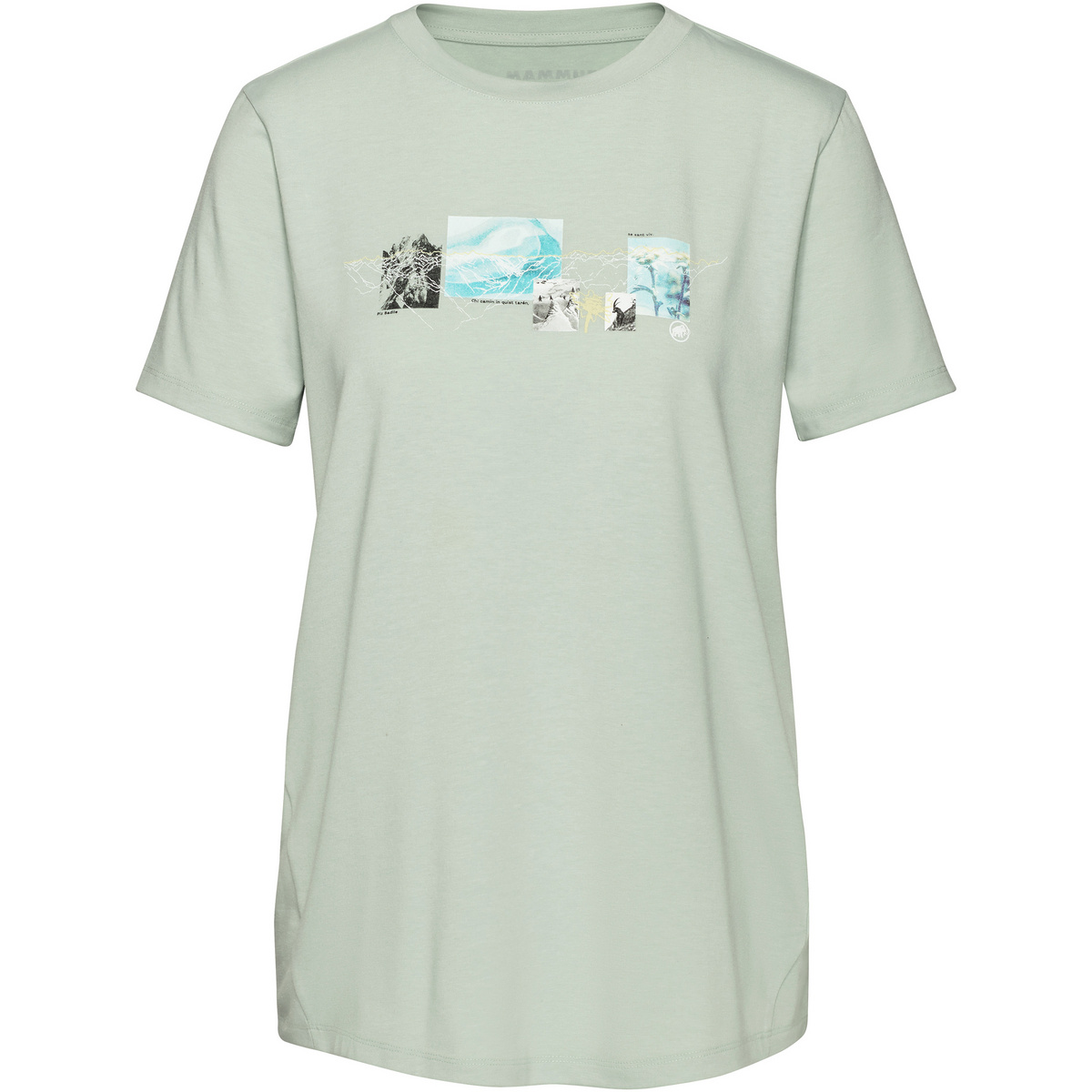 Mammut Damen Mountain 3308m T-Shirt (Größe XS, gruen)