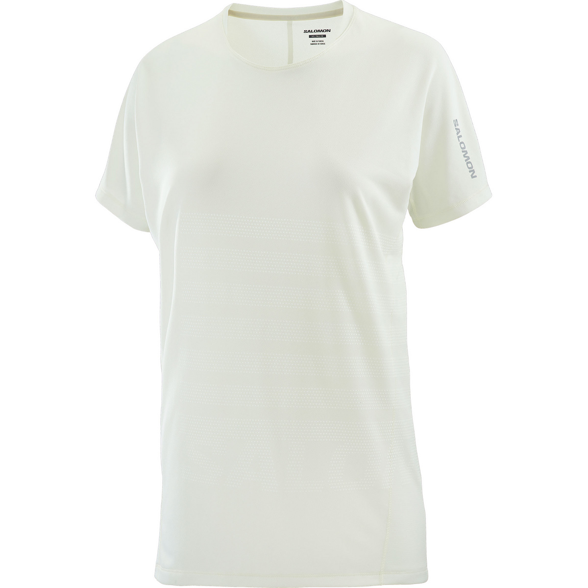 Salomon Femme T-shirt Sense Aero GFX (taille XS, Blanc)