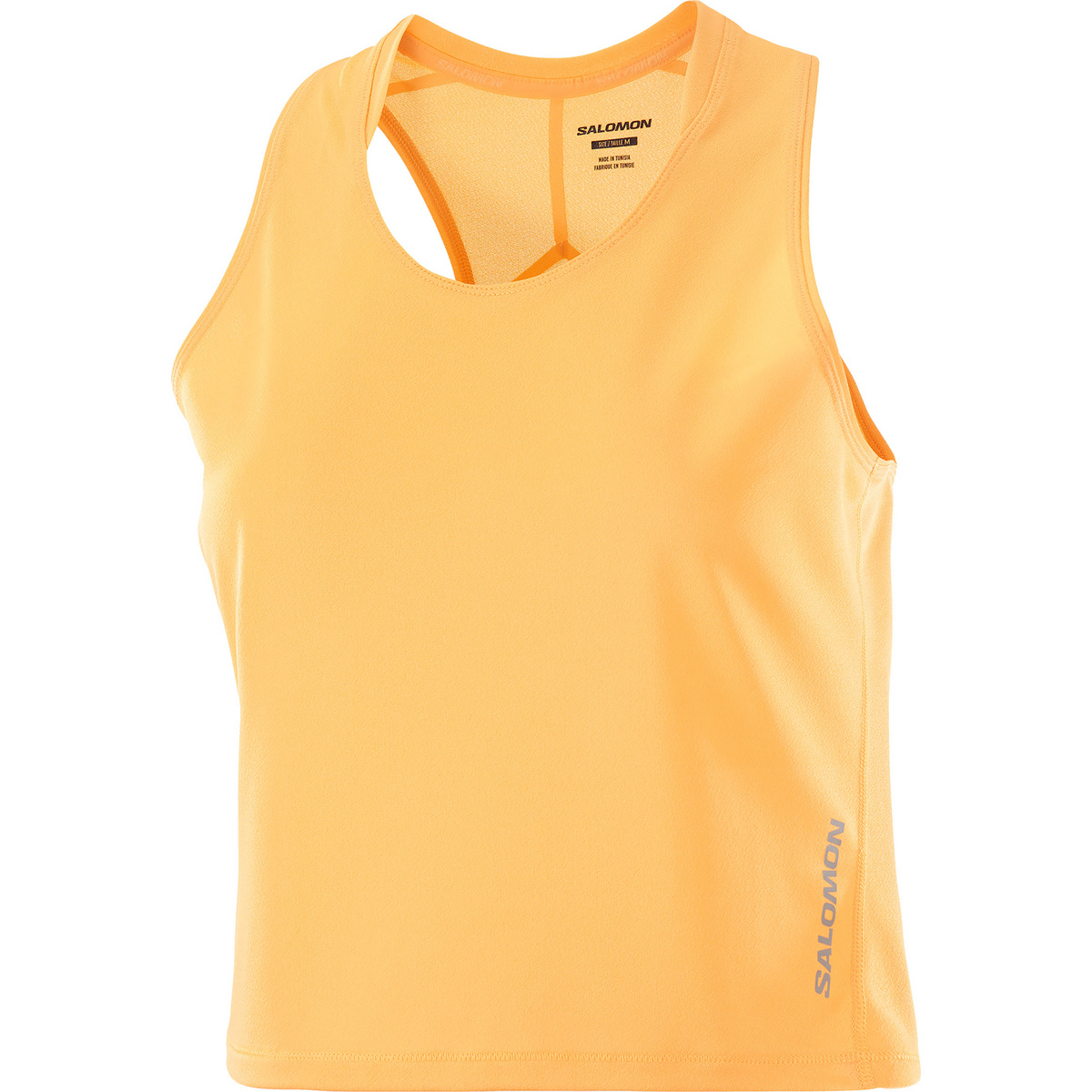 Salomon Donna Canotta Sense Aero Short (Taglia XS, Arancione)