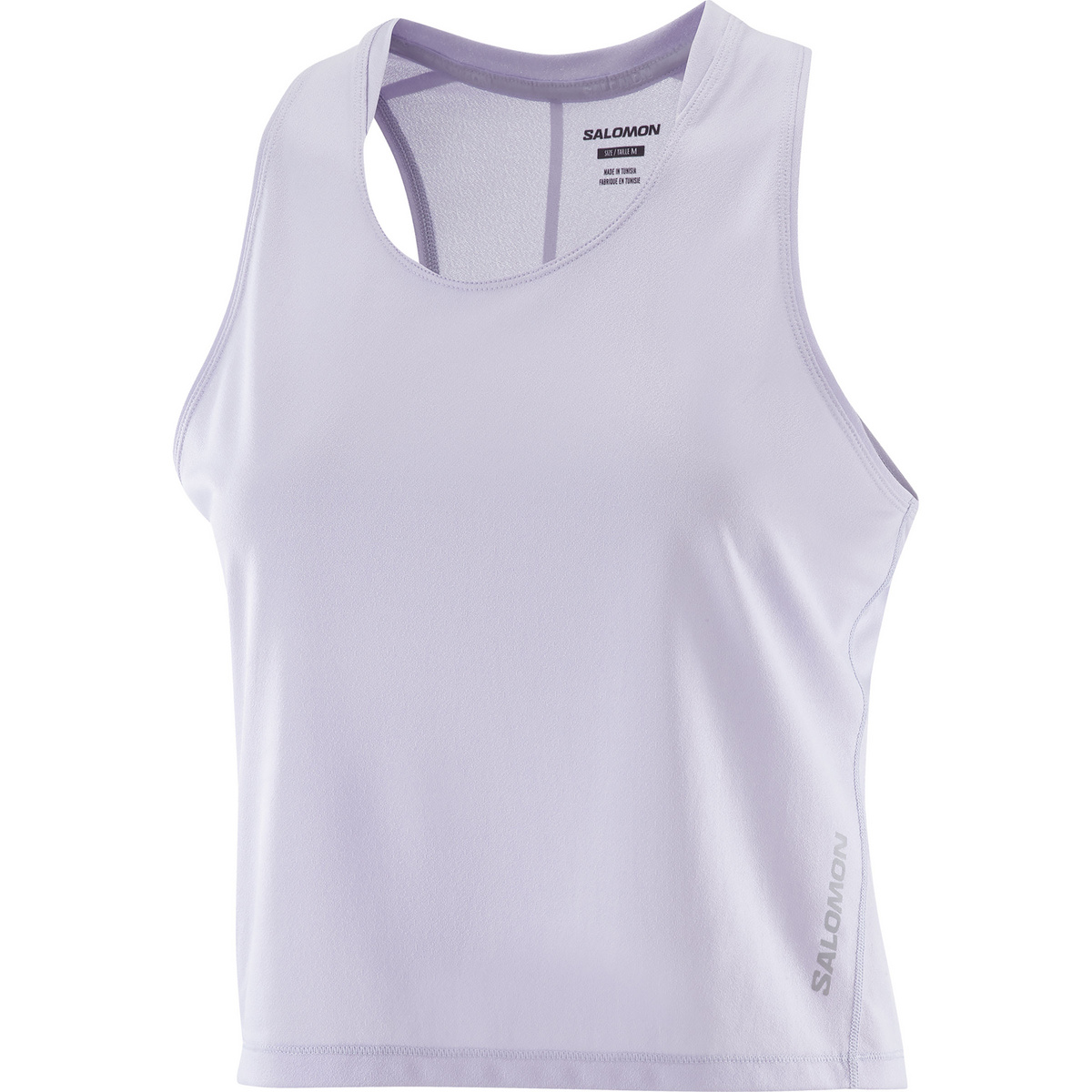 Salomon Damen Sense Aero Short Top (Größe M, blau)