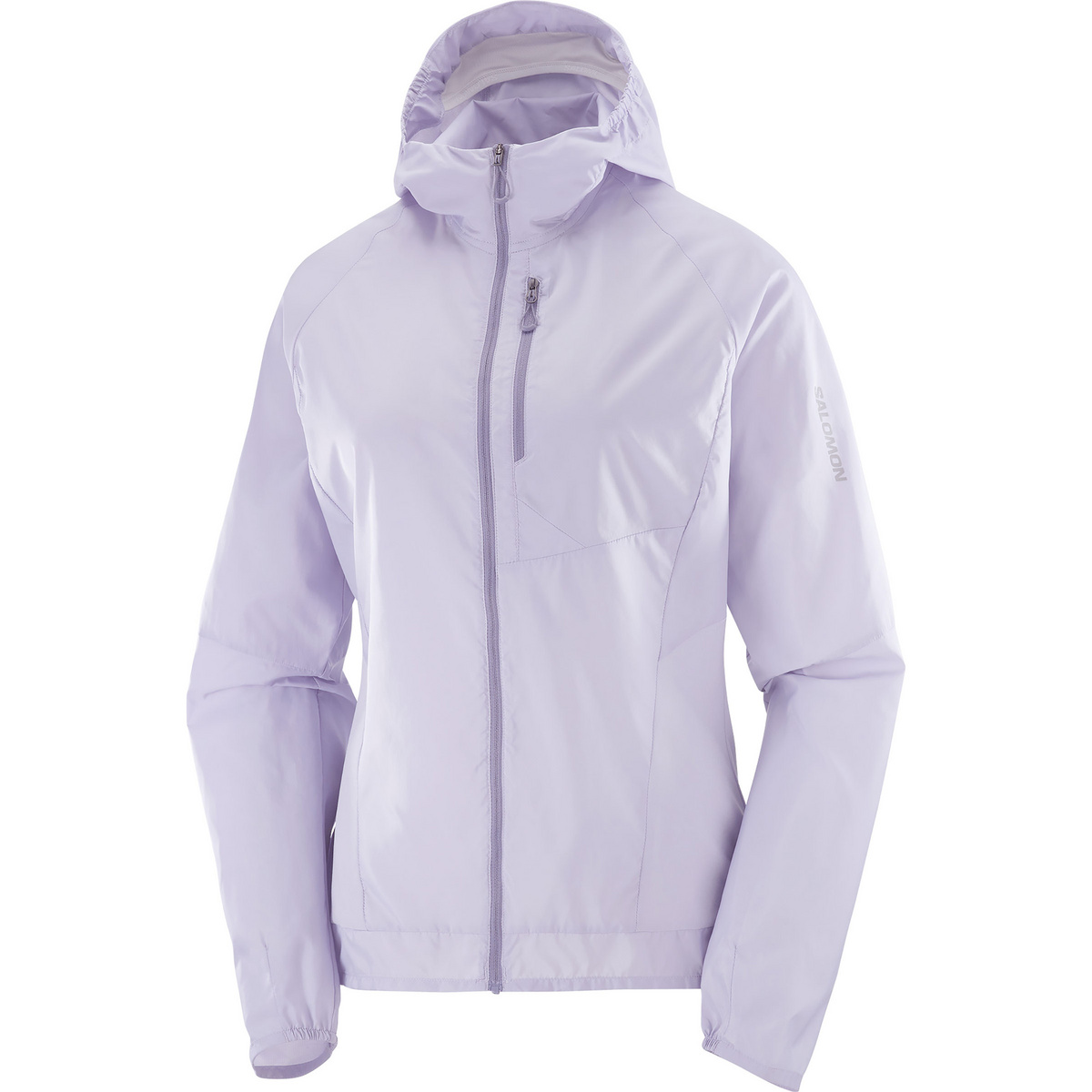 Salomon Femme Veste Bonatti Cross Wind (taille M, Bleu)