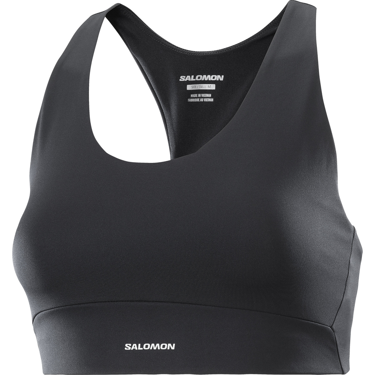 Salomon Femme Soutien-gorge de sport SHKout Core (taille S, Noir)
