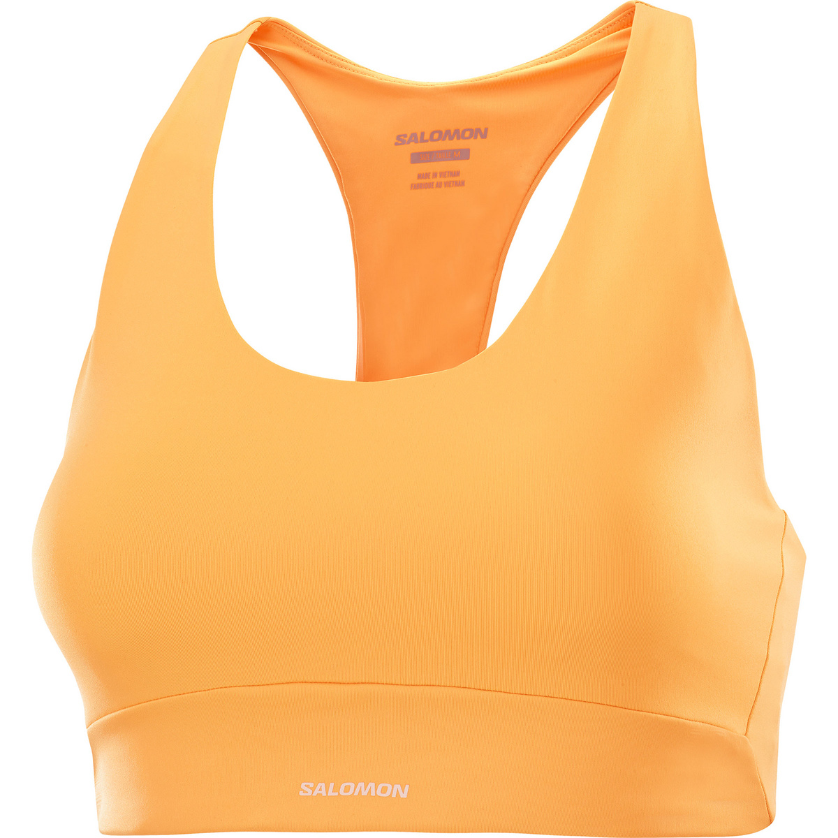 Salomon Donna Reggiseno sportivo SHKout Core (Taglia L, Arancione)