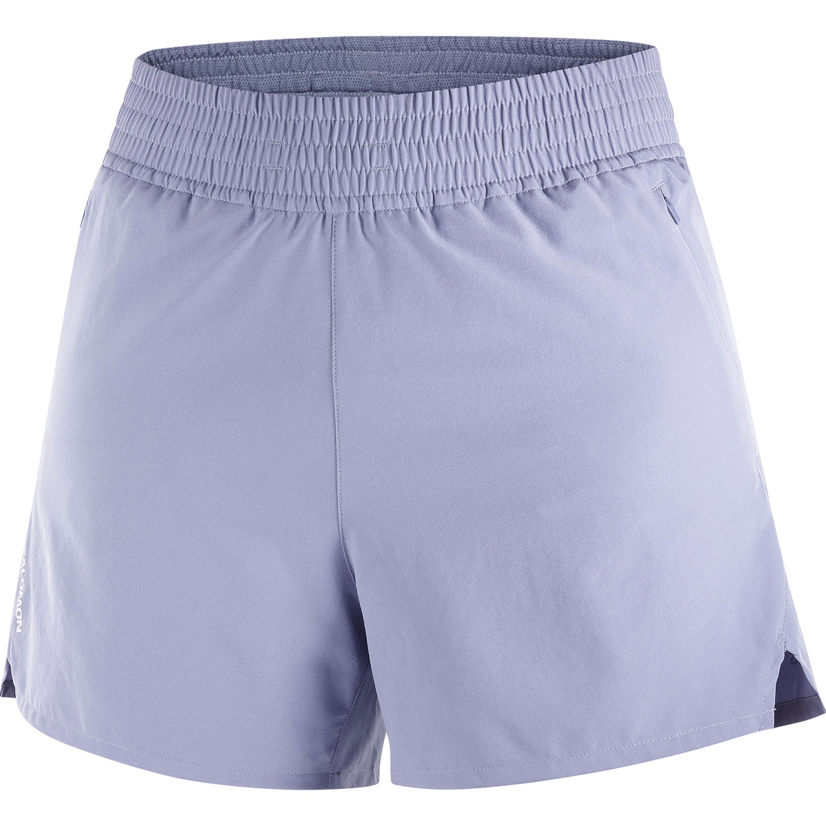 Salomon Femme Short SHKout Core 4" (taille M, Bleu)