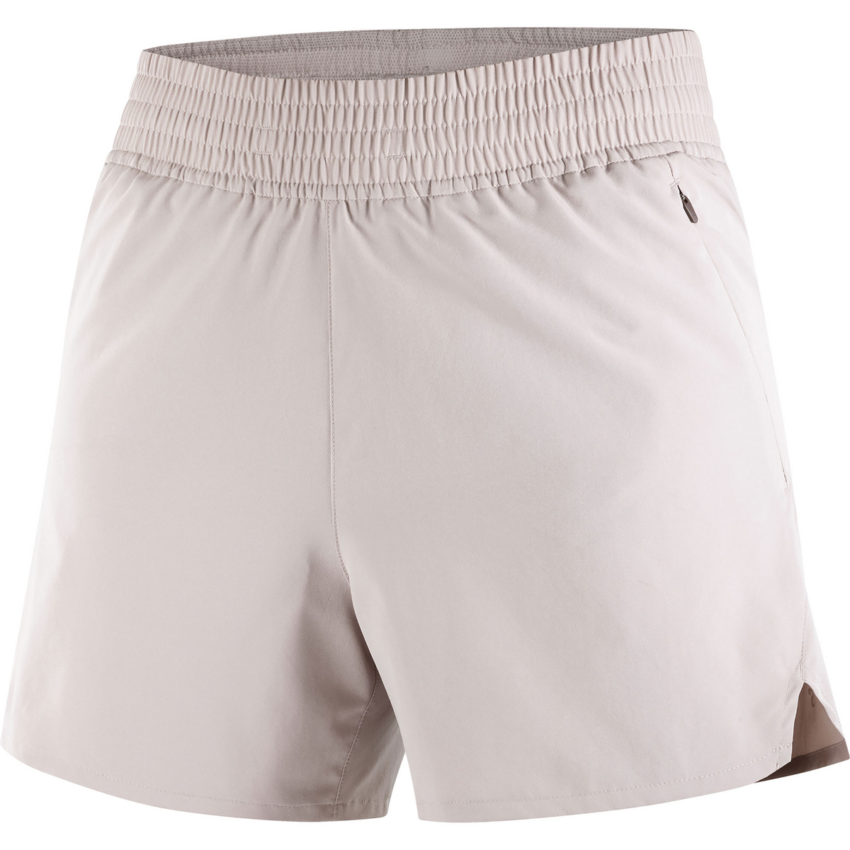 Salomon Damen SHKout Core 4" Shorts (Größe L, beige)