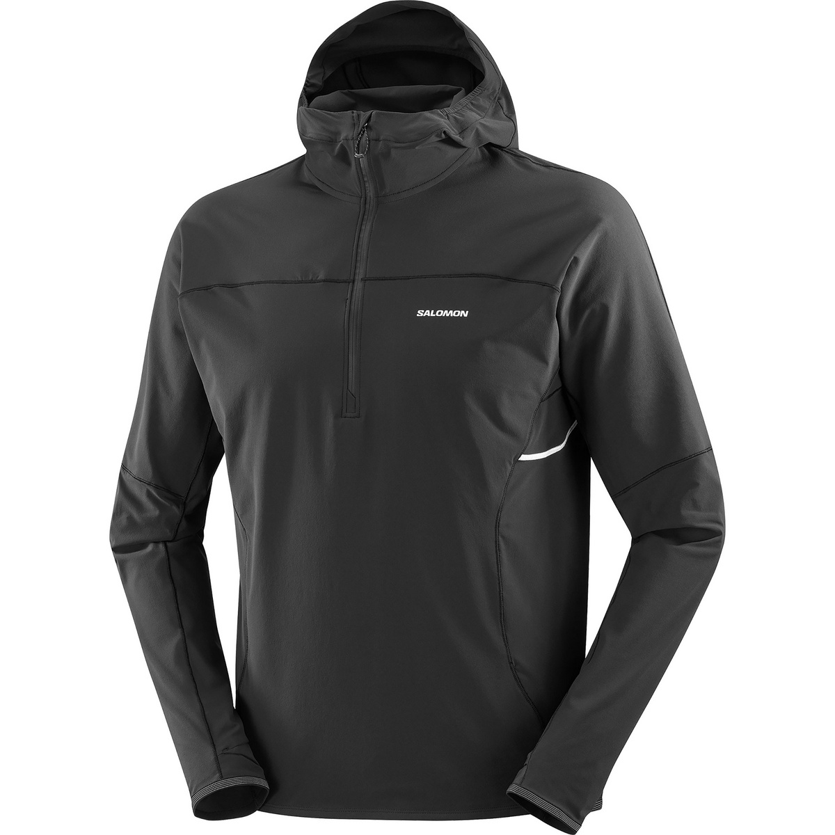 Salomon Herren Sense Aero Hybrid HZ Jacke (Größe XL, schwarz)