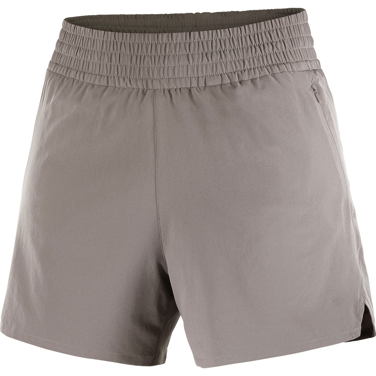 Salomon Donna Pantaloncini SHKout Core 2in1 4 (Taglia L, Beige)