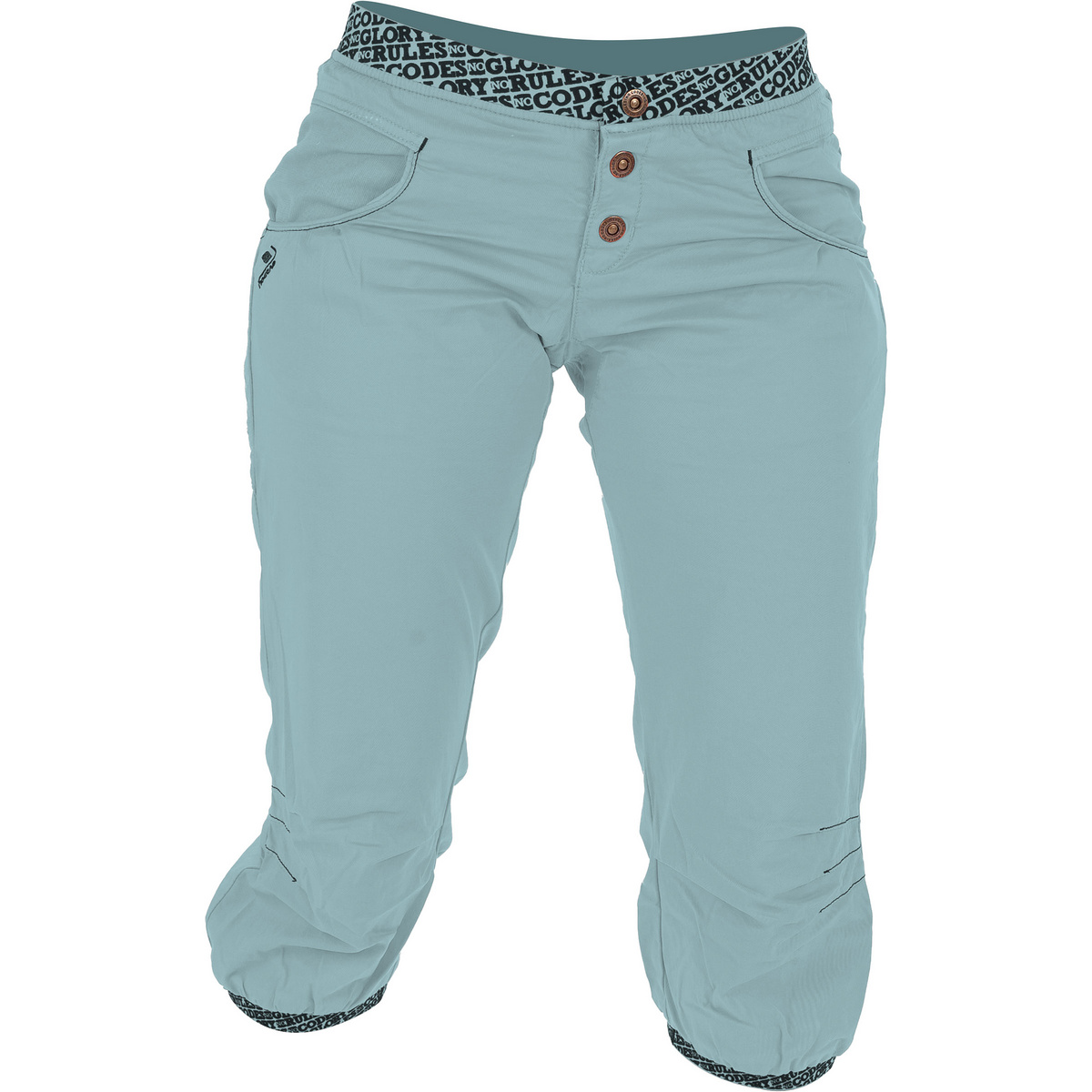 Nograd Femme Pantalon Sahel 3/4 (taille XS, Bleu)