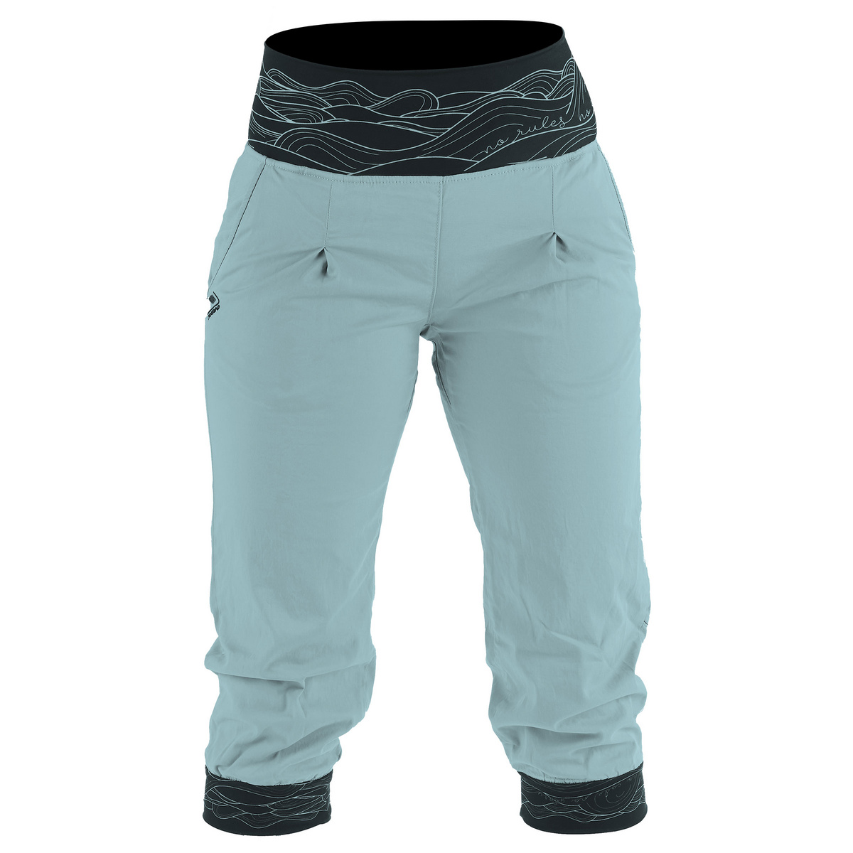 Nograd Femme Pantalon Dune 3/4 (taille S, Bleu)