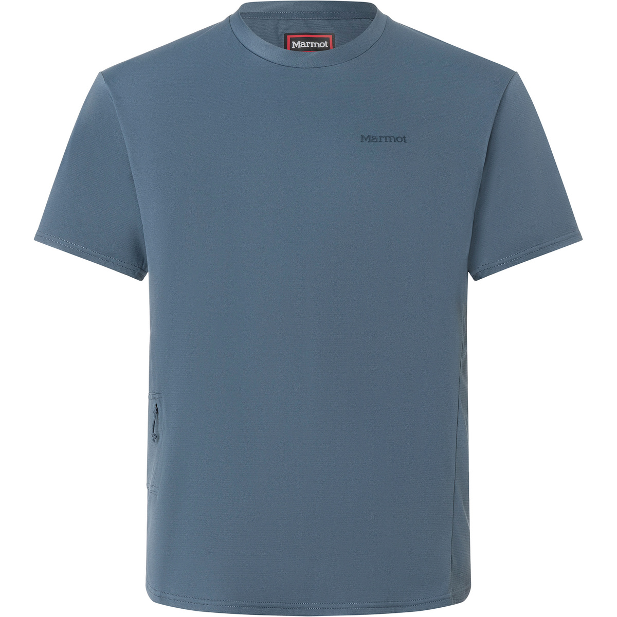 Marmot Herren AirExchange UPF 50 Crew T-Shirt (Größe S, blau)