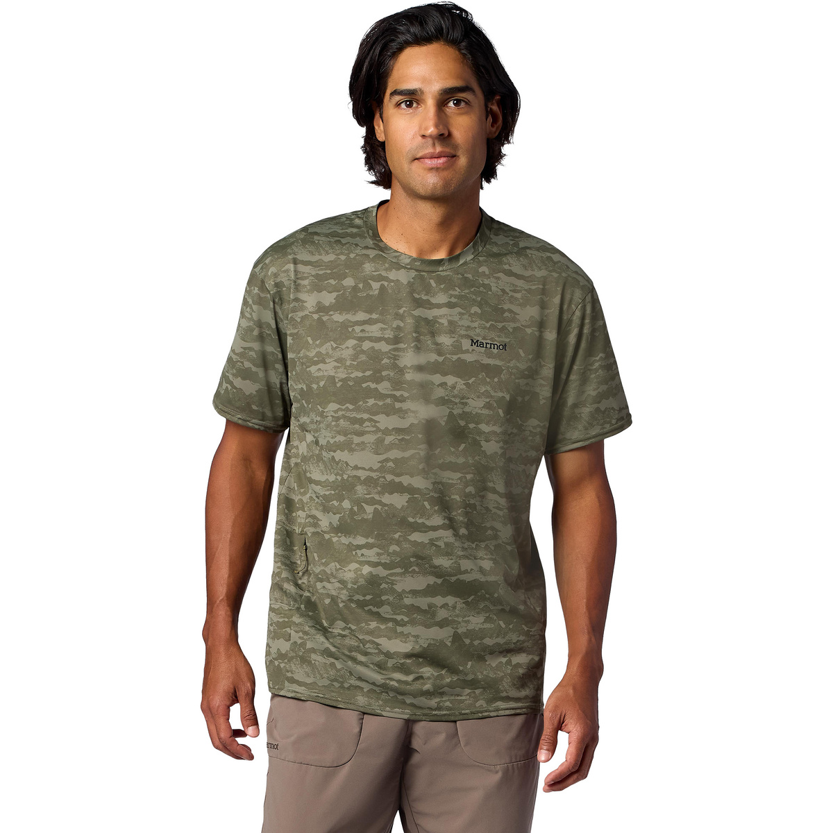 Image of Marmot Uomo Maglietta AirExchange SolarShield Crew
