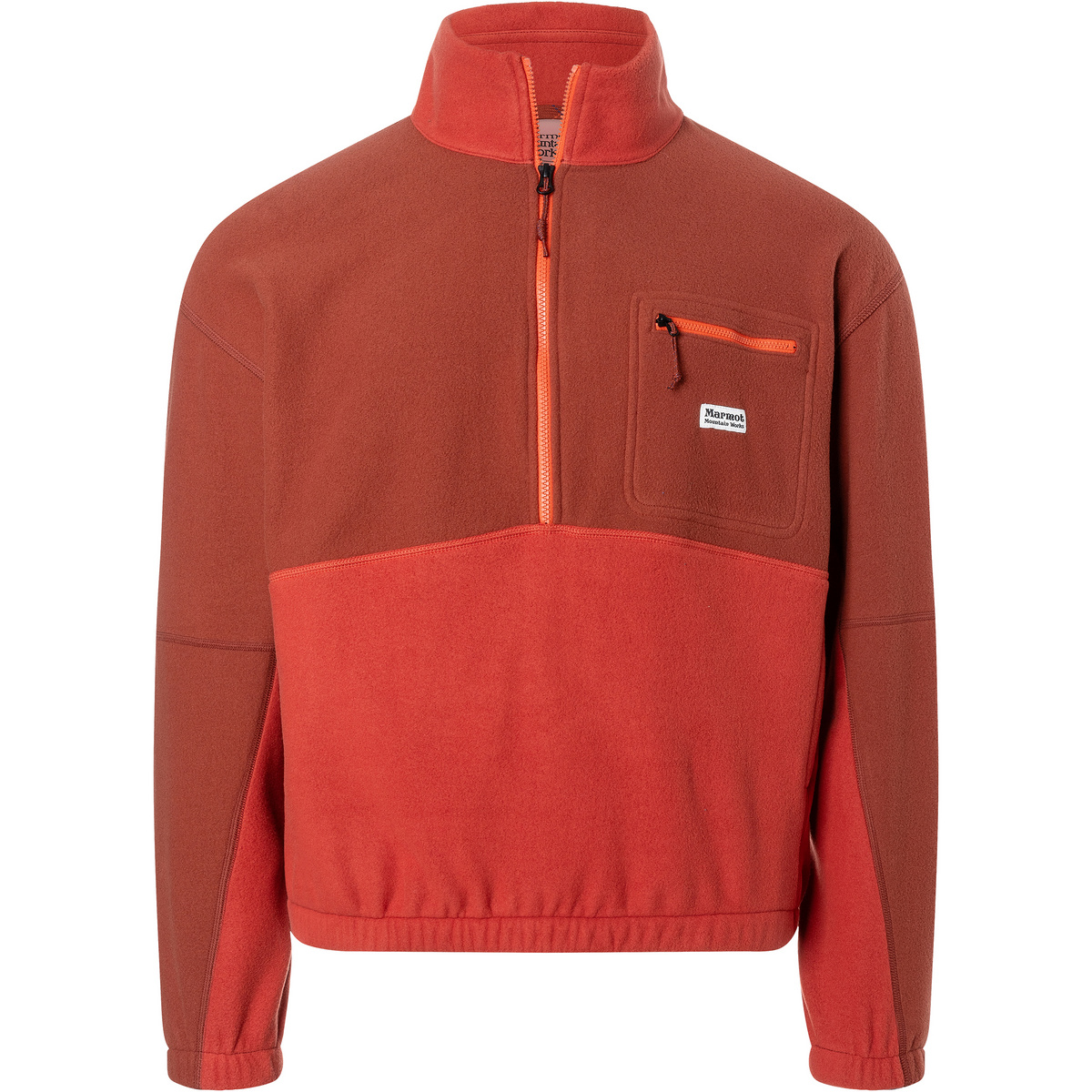 Marmot Herren Retro Rocklin 1/2 Zip Pullover (Größe M, rot)