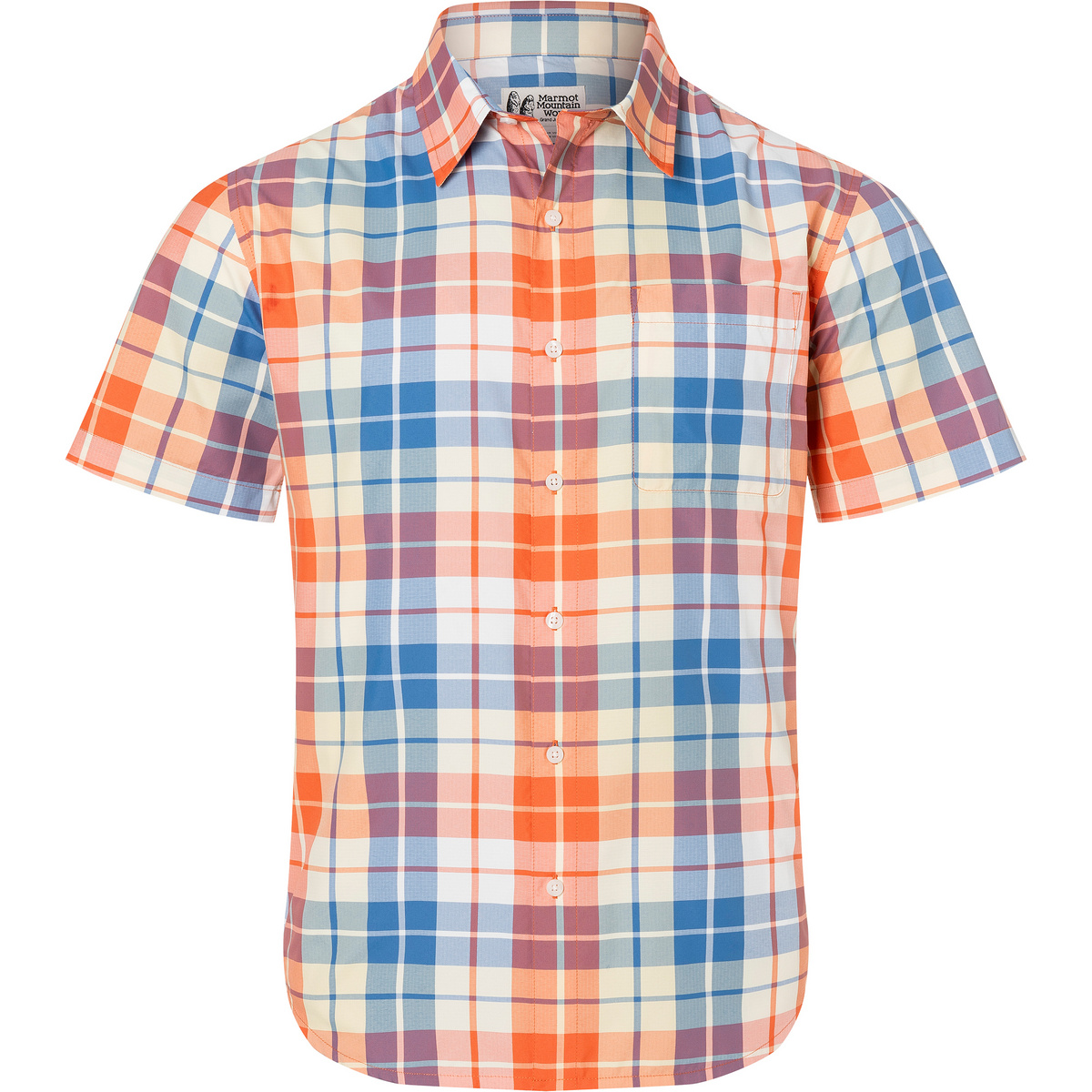 Marmot Herren AirExchange UPF 40 Novelty Hemd (Größe S, orange)