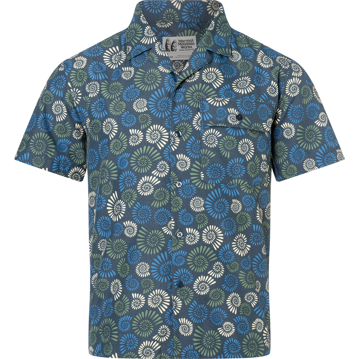 Image of Marmot Uomo Camicia AirExchange SolarShield Camp Novelty