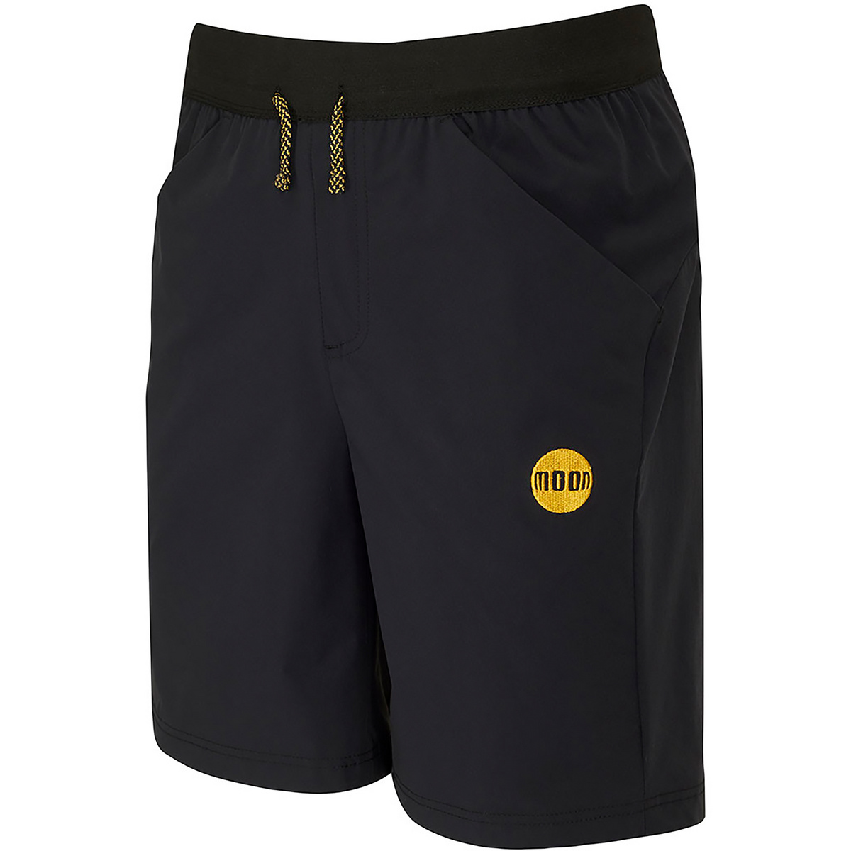 moon Uomo Pantaloncini Samurai (Taglia S, Nero)