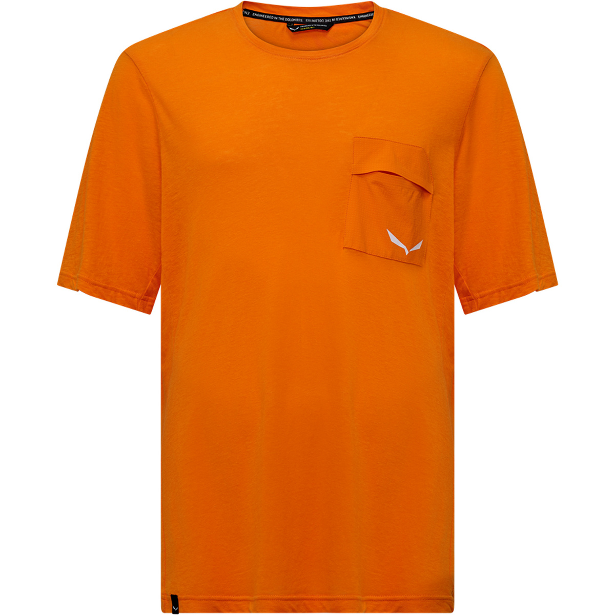 Salewa Herren Agner Hemp/DST T-Shirt (Größe L, orange)