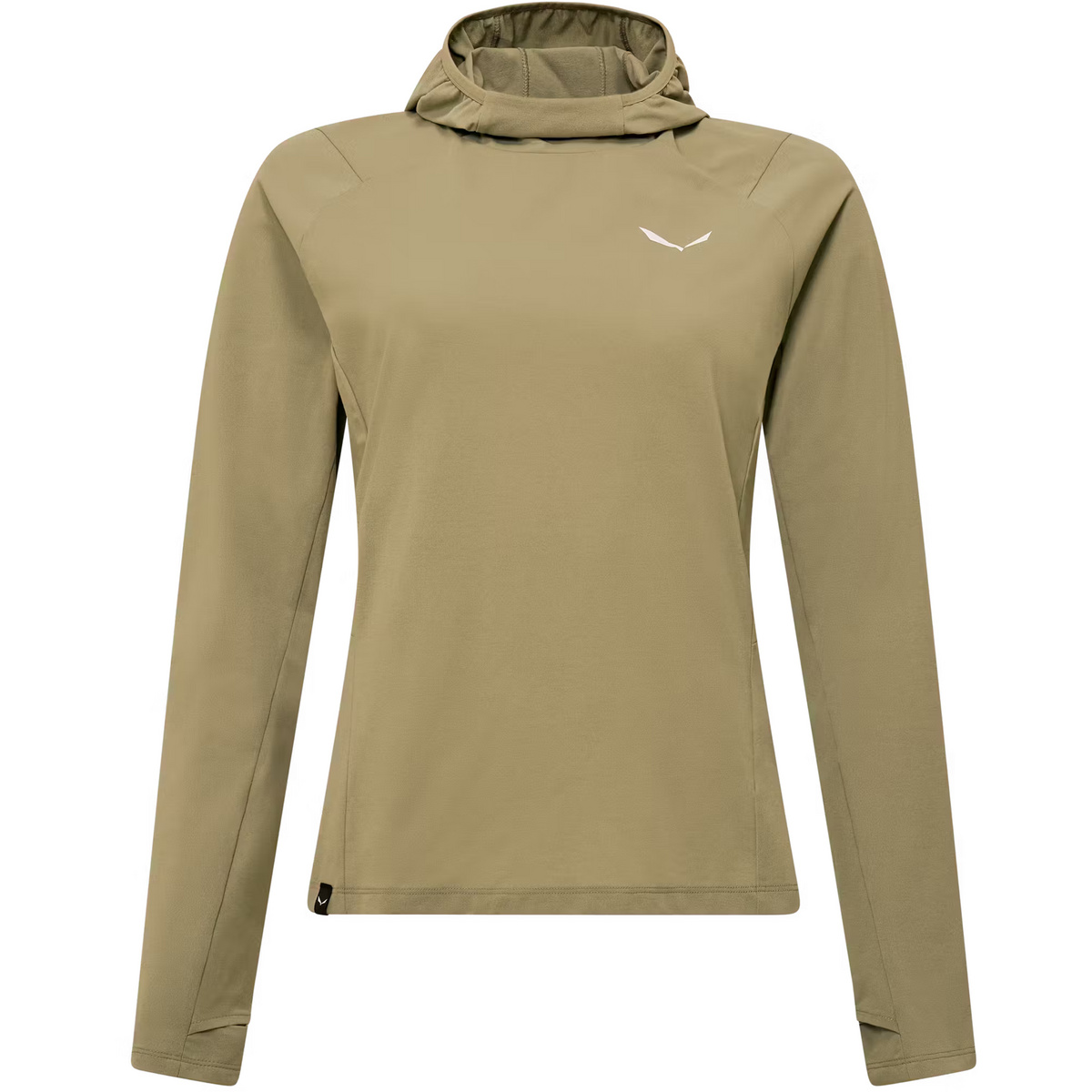 Salewa Damen Puez Sun Hoodie (Größe L, oliv)