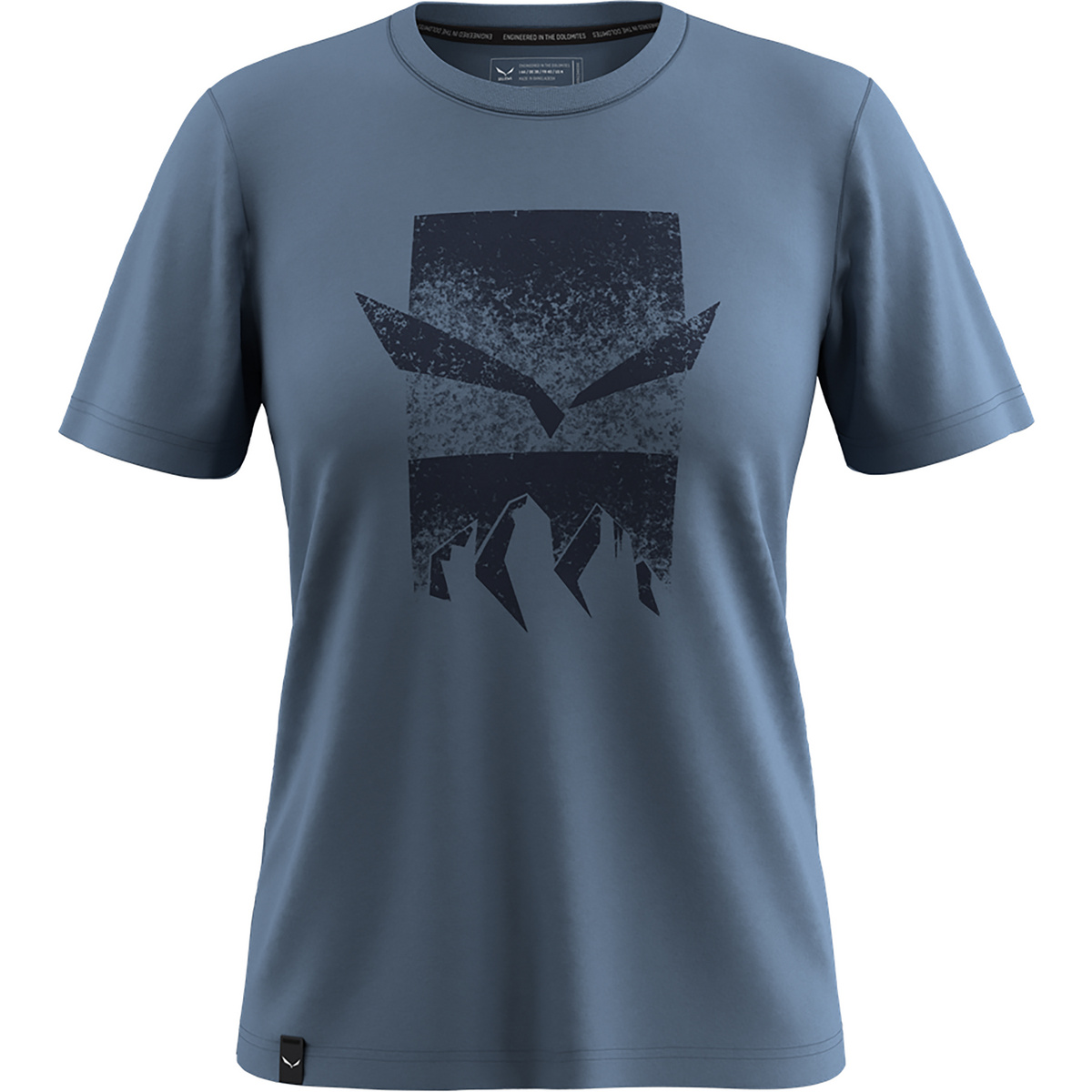 Salewa Donna Maglietta Eagle 3Cime (Taglia S, Blu)