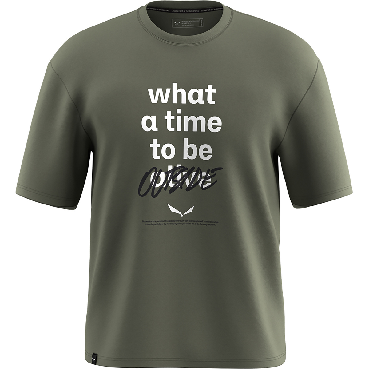 Image of Salewa Uomo Maglietta Eagle Outside Loose